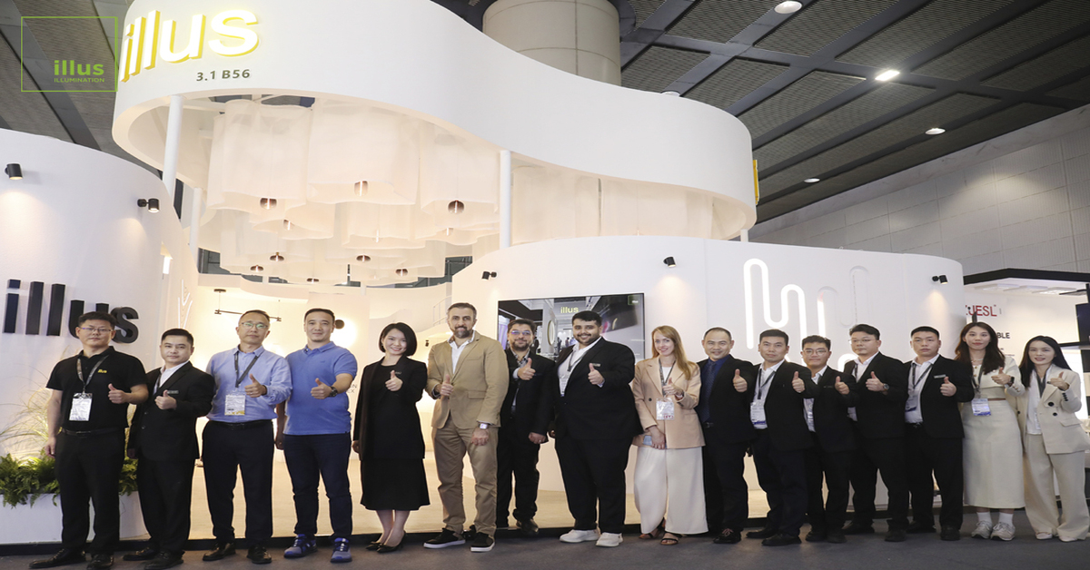 Illus Illumination en la Feria Guangzhou International Lighting Exhibition en China 2024